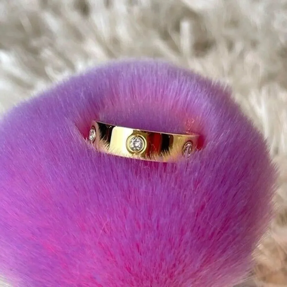 Forever In Love Ring -‎ Stainless Steel GOLD TONE with stone- Size 9